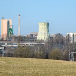 Die Steinkohlegrube Důl ČSM in Steinau (Stonava) in Mährisch-Schlesien.