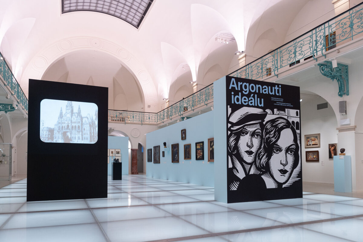 Die Ausstellung Argonauten des Ideals in Reichenberg.