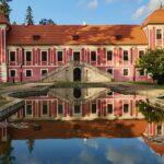 Der sogenannte Prinzenflügel des weitläufigen Schlosses in Schlackenwerth. Die Stadt ist eng mit der Geschichte verschiedenster Adelsfamilien verknüpft.