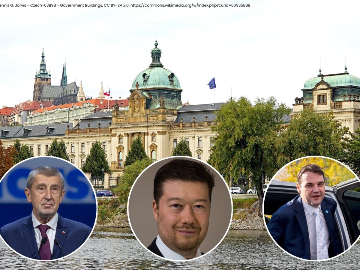 ANO (Andrej Babiš), SPD (Tomio Okamura) und die "Autofahrerpartei" Morotisté sobě (Petr Macinka) wollen die nächste tschechische Regierung bilden.