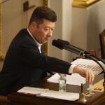 Tomio Okamura von der ultrarechten SPD wurde heute zum tschechischen Parlamentspräsidenten gewählt.