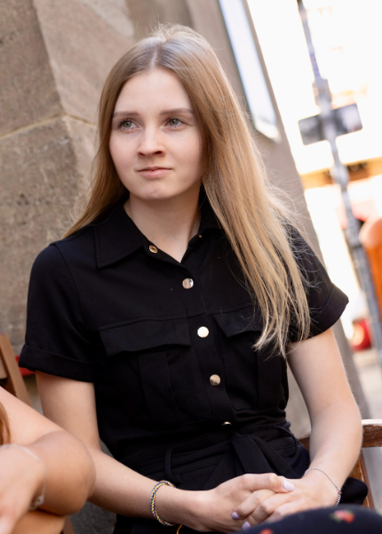 Linda Dostálová ist seit dem 1. Dezember die Vorsitzende der JUKON. - der Jugendorganisation der deutschen Minderheit in Tschechien.