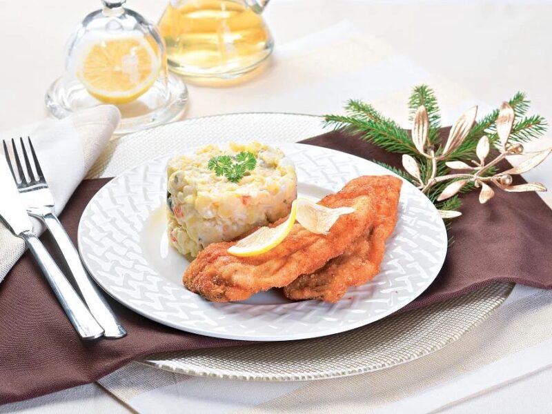 Rezept des Monats: Weihnachtskarpfen mit böhmischem Kartoffelsalat
