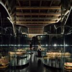 Einblick in die Ausstellung "Die Stadt im Wandel der Zeit" im wiedereröffneten Museum der Stadt Prag in Florenc.