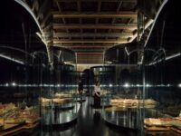 Einblick in die Ausstellung "Die Stadt im Wandel der Zeit" im wiedereröffneten Museum der Stadt Prag in Florenc.