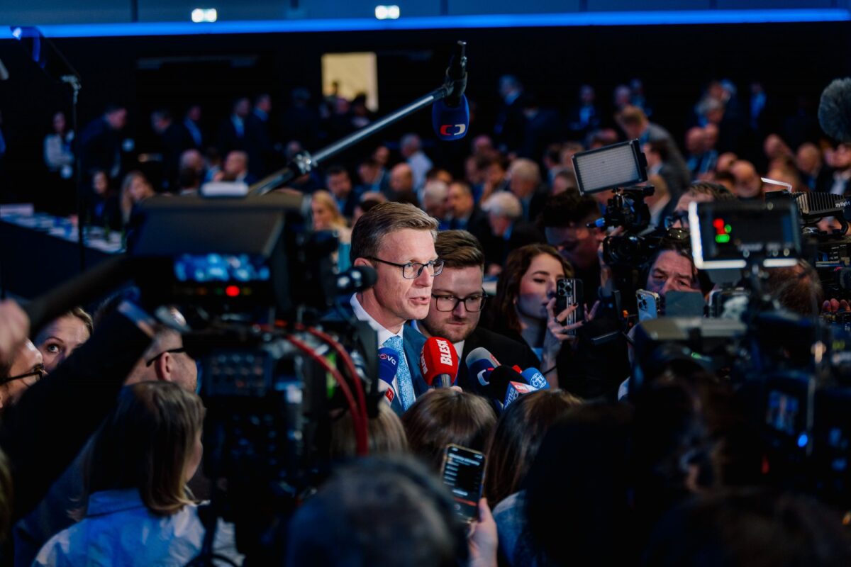Martin Kupka, ehemaliger Verkehrsminister im Kabinett Fiala und neu gewählter Vorsitzender der ODS, betonte in seiner Bewerbung um den Parteivorsitz vor allem wirtschaftsfreundliche Positionen.