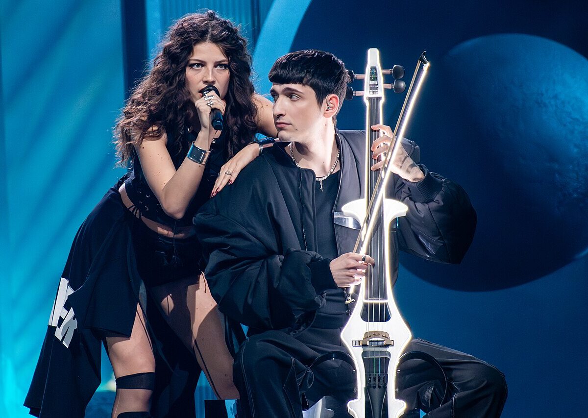 Abor & Tynna 2025 beim Eurovision Song Contest in der Schweiz.