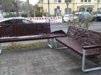 Entworfen und Geschnitzt wurde die „Böhmische Bank“ vom tschechischen Holzgestalter Ivo Švejnoha aus Kittlitz (Kytlice) im Lausitzer Gebirge.