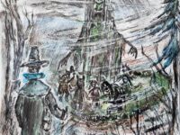 Des armen Mannes letzte Hoffnung: Die Moorfrau.