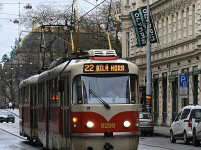 Mit der Tram 22 durch Prag