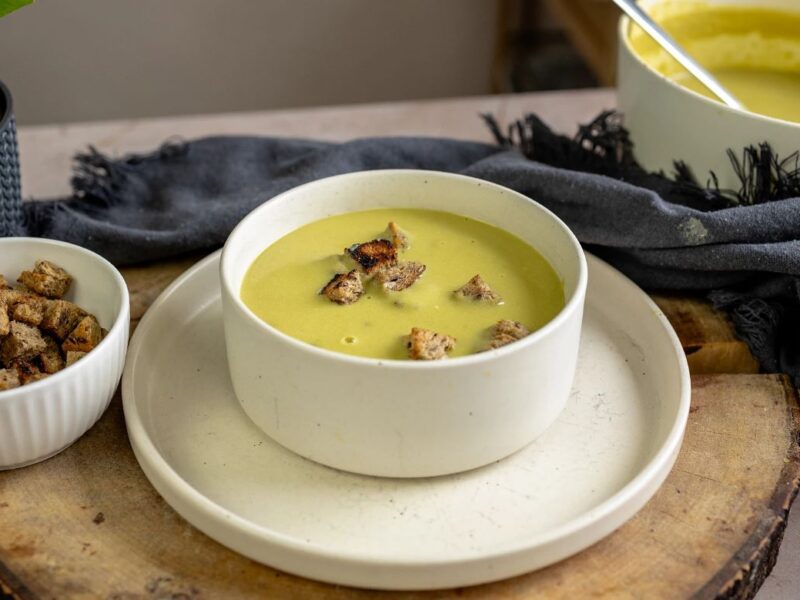 Perfekt für kalte Wintertage: Böhmische Erbsensuppe.