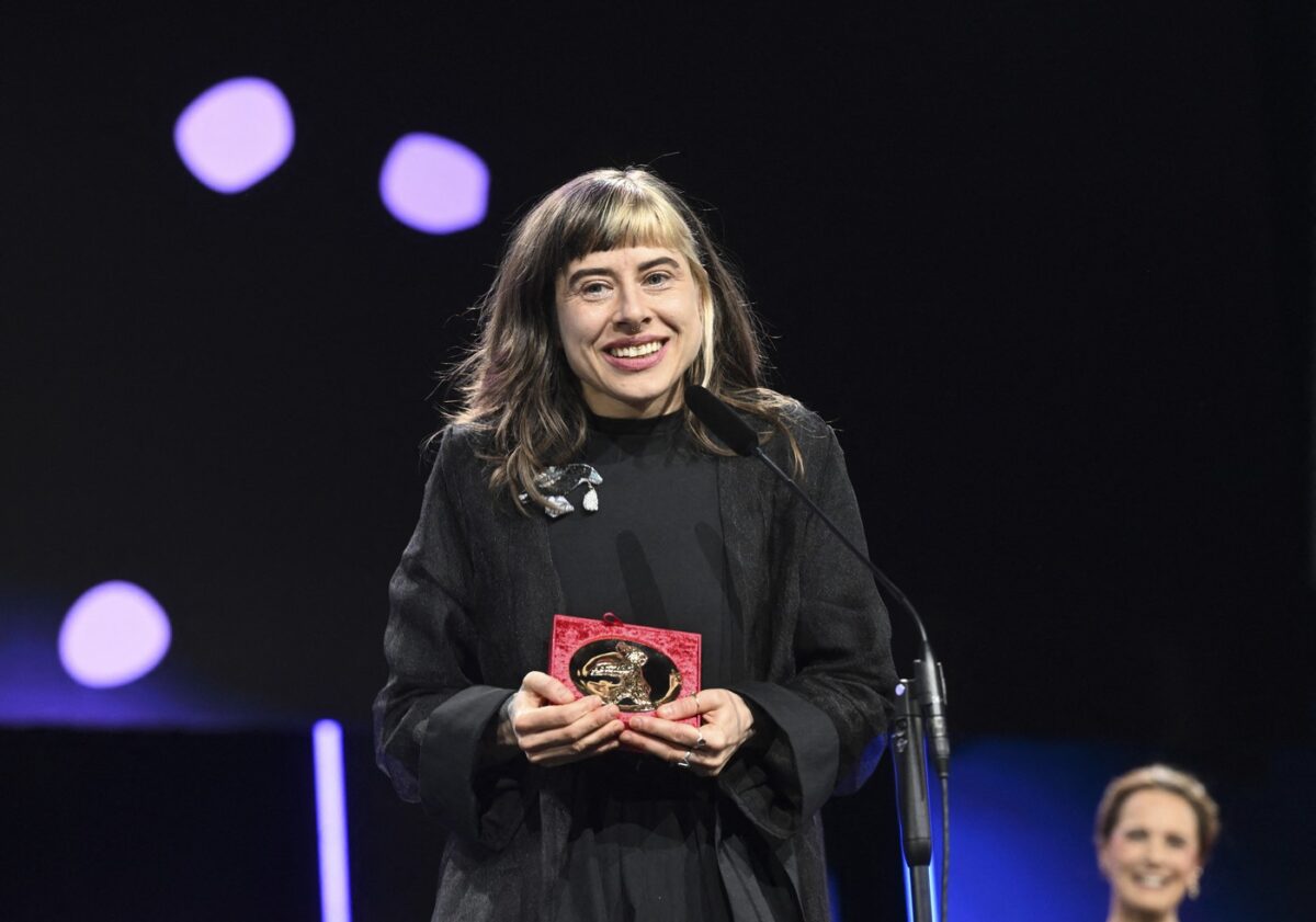 Pepa Lubojacki gewann am Samstag mit ihrem Film „If pigeons turned to gold“ den Dokumentarfilmpreis der Berlinale.