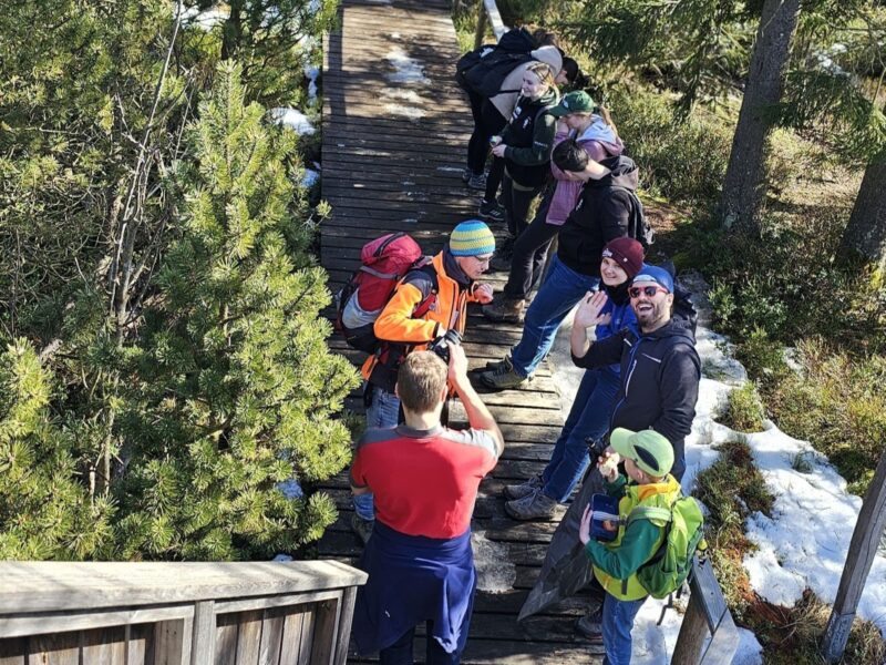 Im Rahmen von EURORANDO 2026 fand Ende Februar im Erzgebirge das erste internationale Jugendtreffen statt.