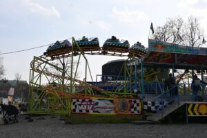 Die Achterbahn „Kleine Maus“.