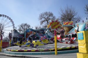 Auch den klassischen Break-Dancer gibt es vor Ort.