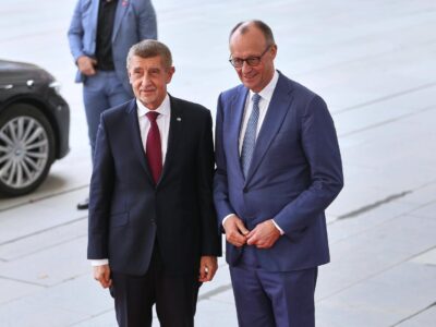 Merz dankt Babiš für Fortführung der Munitionsinitiative für Ukraine