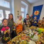 Die Ergebnisse des Osterbastelns konnten sich sehen lassen!