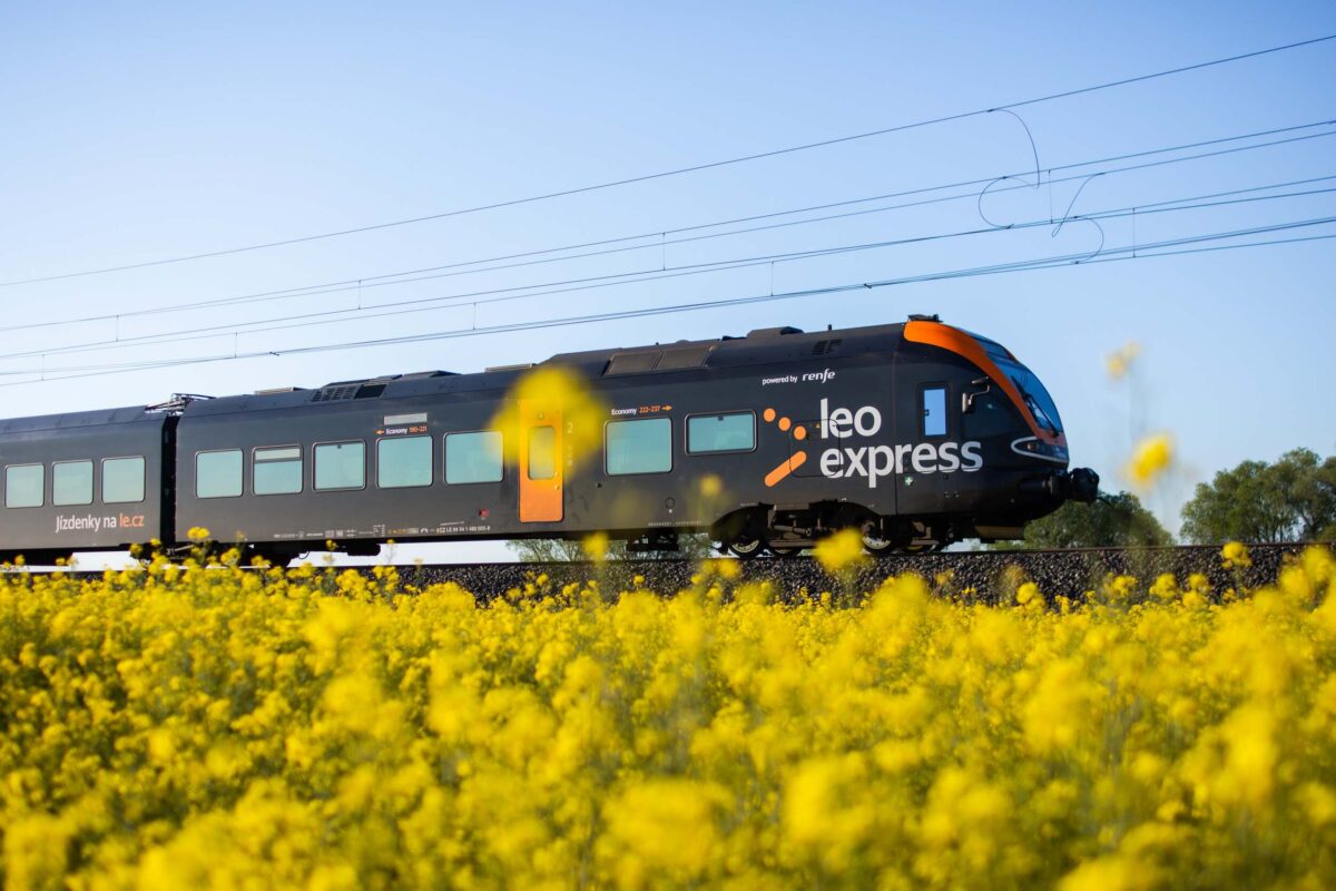Das Verkehrsunternehmen Leo Express ist ab Dezember 2026 neuer Betreiber der Bahnstrecke Prag-München.