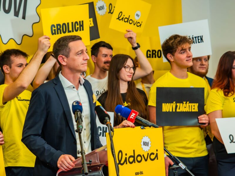 Jan Grolich ist der neue Vorsitzende von KDU-ČSL. Er folgt auf Marek Výborný.