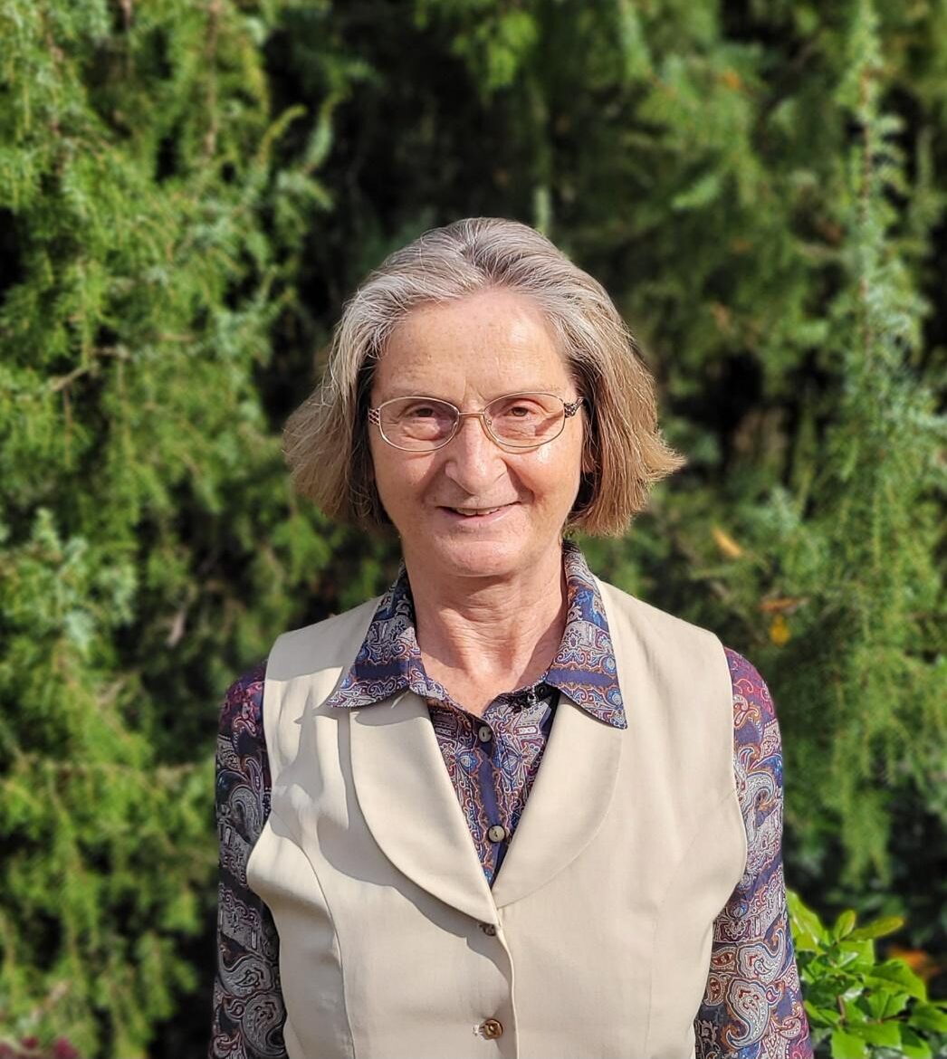 Maria Hammerich-Maier in ihrem Garten.