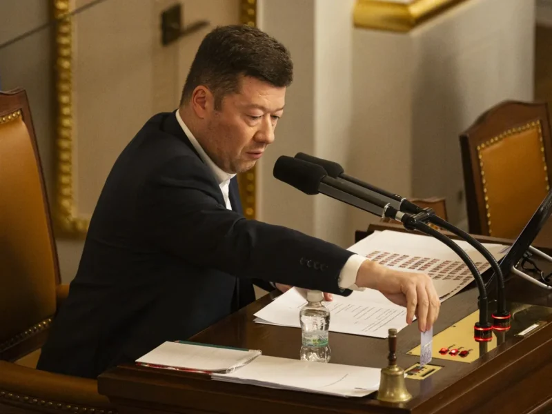 Illustrationsfoto: Parlamentspräsident Tomio Okamura (SPD)