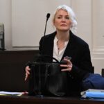 Jana Nagyová (ANO) - ehemalige Beraterin von Babiš und heute Europaabgeordnete - am 4. Mai 2026 vor Gericht.