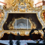 Der Schädel der Heiligen Zdislava von Lämberg in der Basilika in Deutsch Gabel.