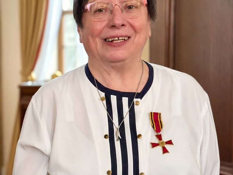 Die Aussiger Historikerin Kristina Kaiserová erhielt in Prag das Bundesverdienstkreuz.