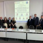 V.l.n.r.: Hartmut Koschyk, Camila Bohnert, Miguel Bohnert, Linda Dostalová, Martin Herbert Dzingel, Stephan Mayer, Marco Just-Quiles und Valeriya Morozhnikova.