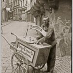 Der Eisverkäufer Anton Lepschi.