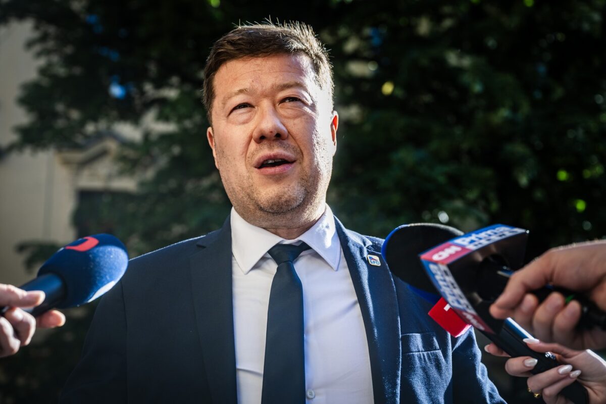 Tomio Okamura, Vorsitzender der extrem rechten SPD ("Freiheit und direkte Demokratie").
