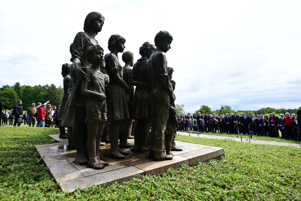Denkmal für die Kinder von Lidice.