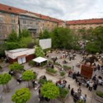 Die Karlín-Kaserne ist ein beliebter Treffpunkt in der Stadt.