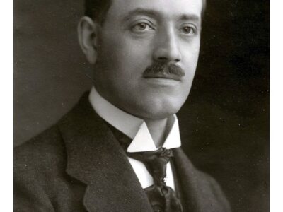 Rudolf Friedrich Engel im Alter von ungefähr 40 Jahren, um 1920.