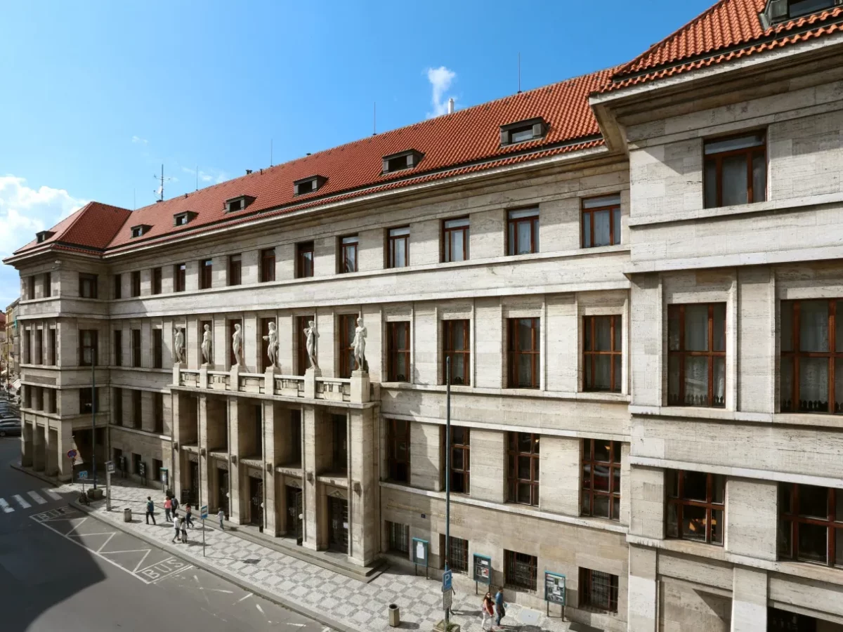 Die Stadtbibliothek in Prag