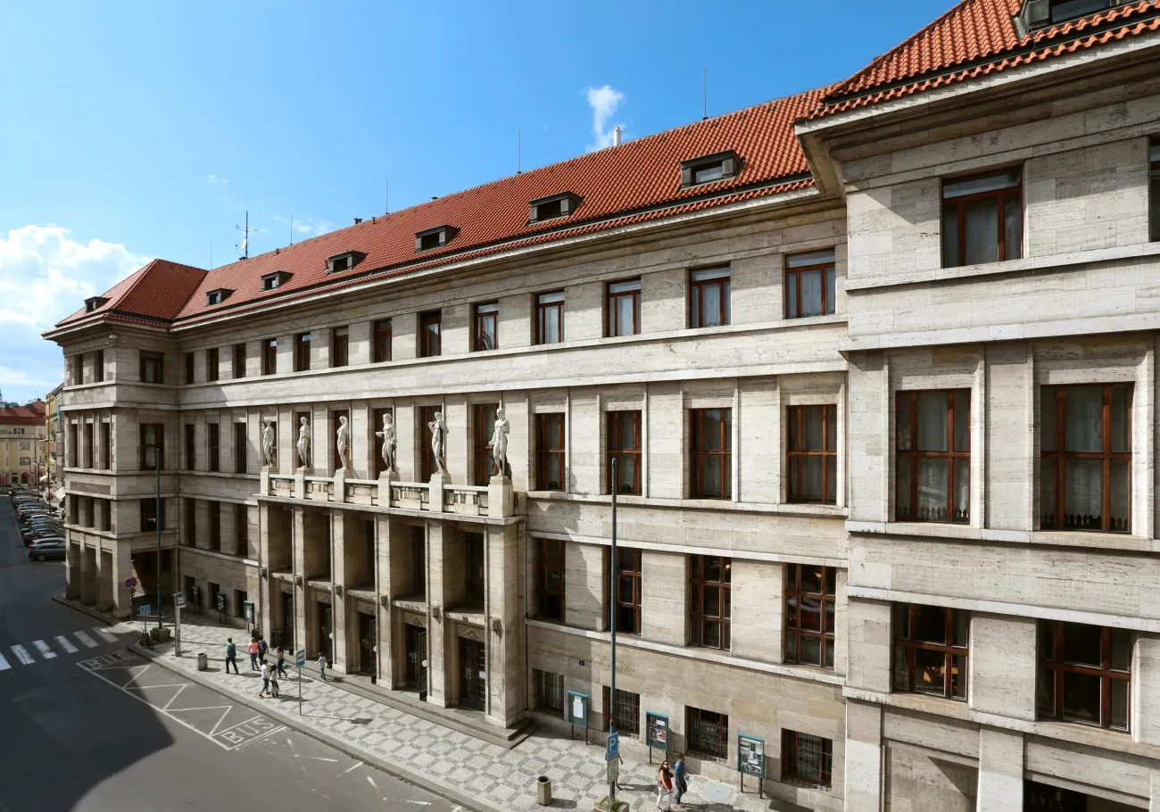 Die Stadtbibliothek in Prag