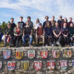 Die Wandergruppe, bestehend aus 20 jungen Erwachsenen der deutschen Minderheit aus Tschechien und Polen.