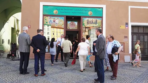 Foto: Eröffnung des BGZ in Eger - Bild: Landesversammlung
