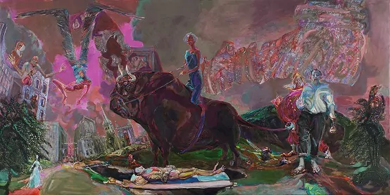Gemälde: „Europa und ihre Narren“ von Antoinette