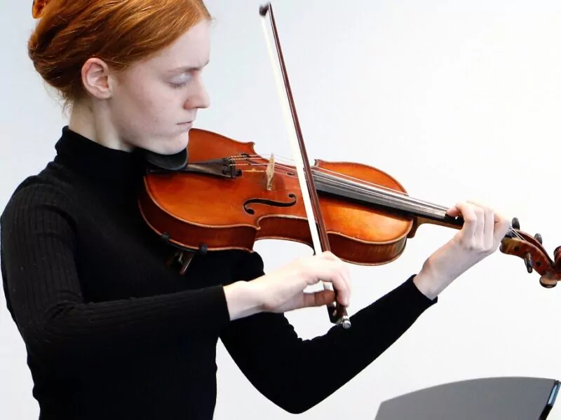 Edith Cnockaert ist extra aus Brüssel nach Prag gekommen. / Foto: Peggy Lohse