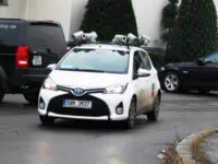 Parksündern auf der Spur - das Überwachungsauto von Eltodo, Foto: ČTK/Ruml Miloš