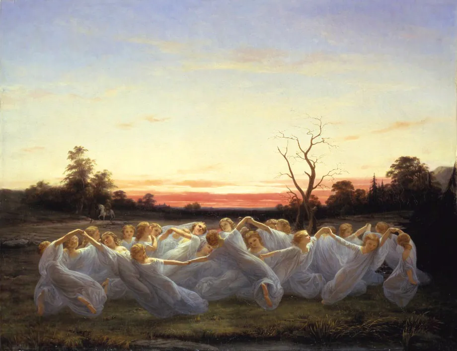 Ängsälvor, Nils Blommér, 1850 - Foto: Wikimedia Commons