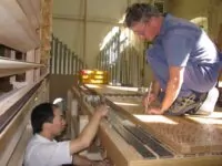 Die Gablonzer Orgel wird von Eule Orgelbau aus Bautzen restauriert - Foto: Nadační fond Jablonecké varhany