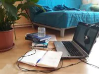 Deutschunterricht aus dem Homeoffice - Foto: Ulrike Strigl