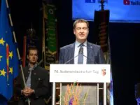 Markus Söder 2019 auf dem Sudetendeutschen Tag, Foto: Steffen Neumann