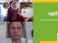 Videokonferenz von AGDM-Jugendvertretern zur Coronakrise - Foto: AGDM