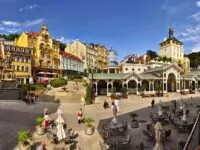 Die Marktkolonnade in Karlsbad (Karlovy Vary). Foto: Živý kraj