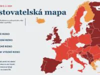 Ab Freitag gilt in Tschechien eine neue Corona-Reiseampel. Gebiete mit einem "sehr hohen Risiko" werden mit dunkelroter Farbe ausgewiesen. Foto: Ministerstvo zahraničních věcí České republiky