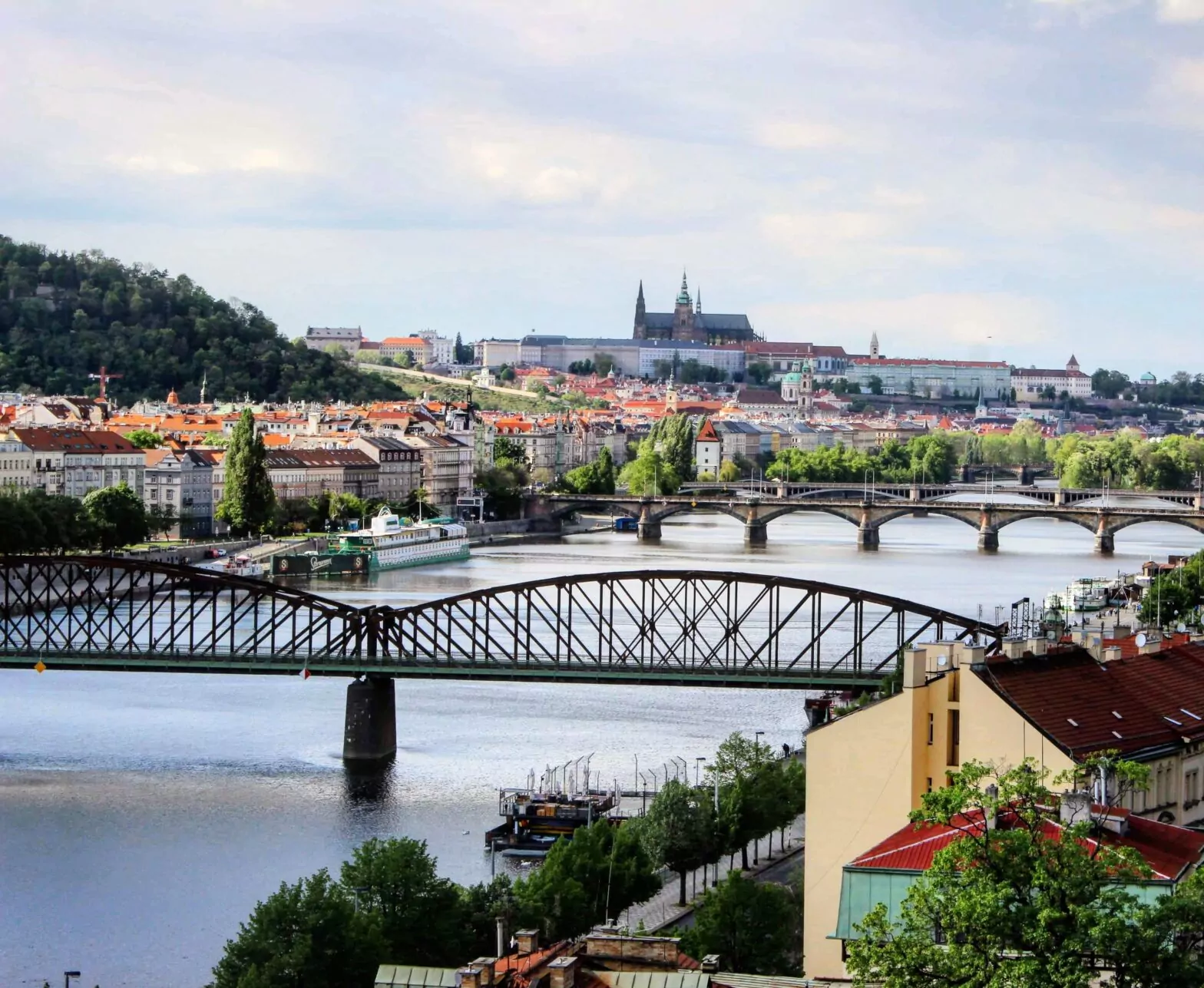 Aussicht vom Vyšehrad. Foto: Manuel Rommel