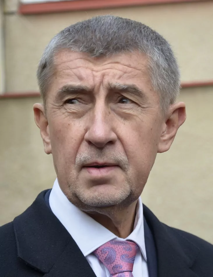 Andrej Babiš im Jahr 2020 bei seinem Besuch in Litvínov. Foto: Lucie Bartoš